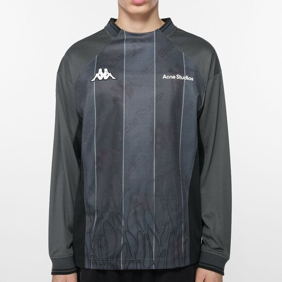 ACNE STUDIOS Logo t-shirt - Acne Studios x Kappa - Picture 1 of 10